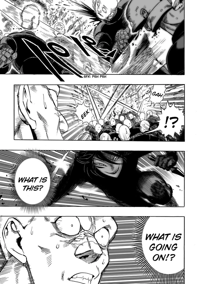 One Punch Man Manga Chapter 13 page 5 - Speed scene