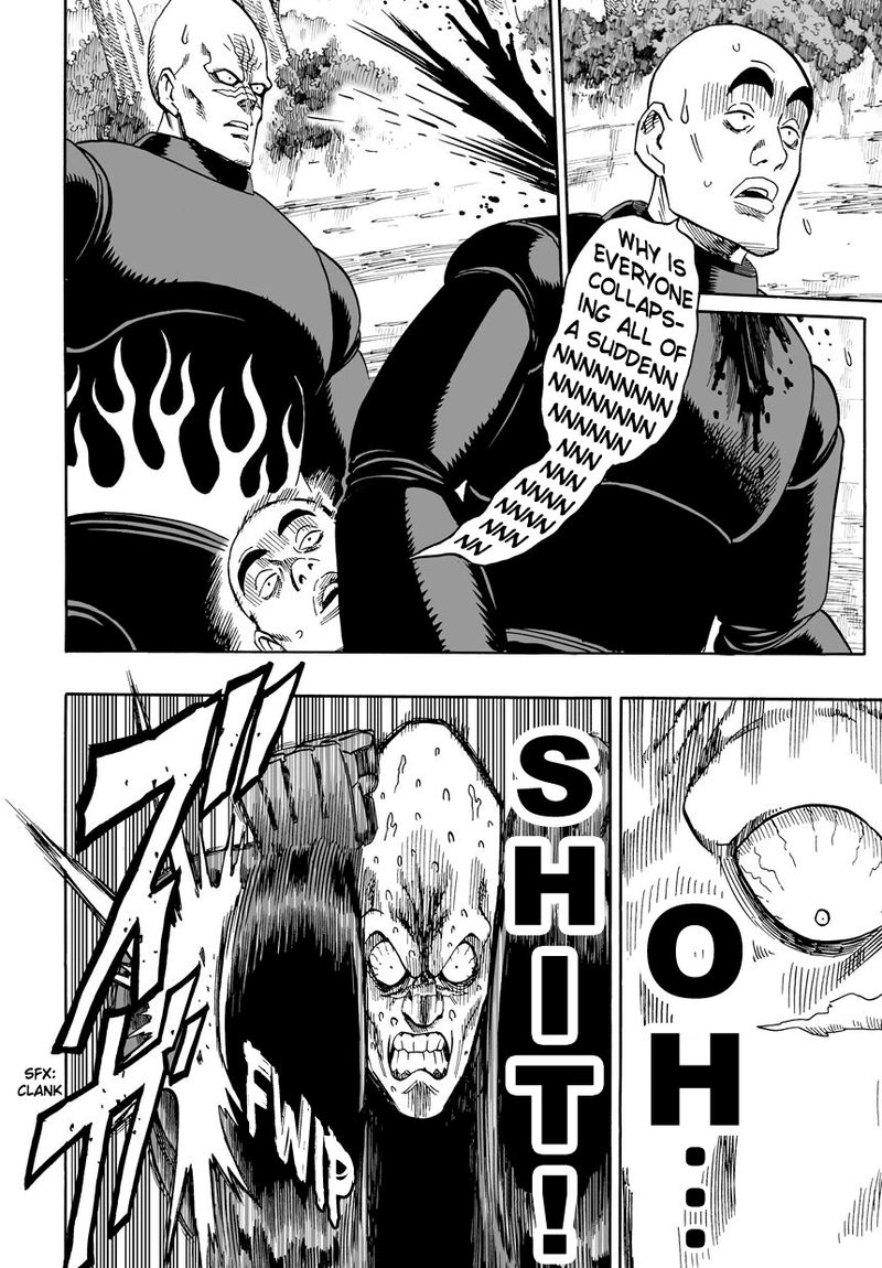 One Punch Man Manga Chapter 13 page 6 - Speed scene