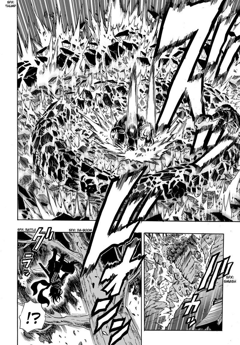 One Punch Man Manga Chapter 13 page 8 - Speed scene