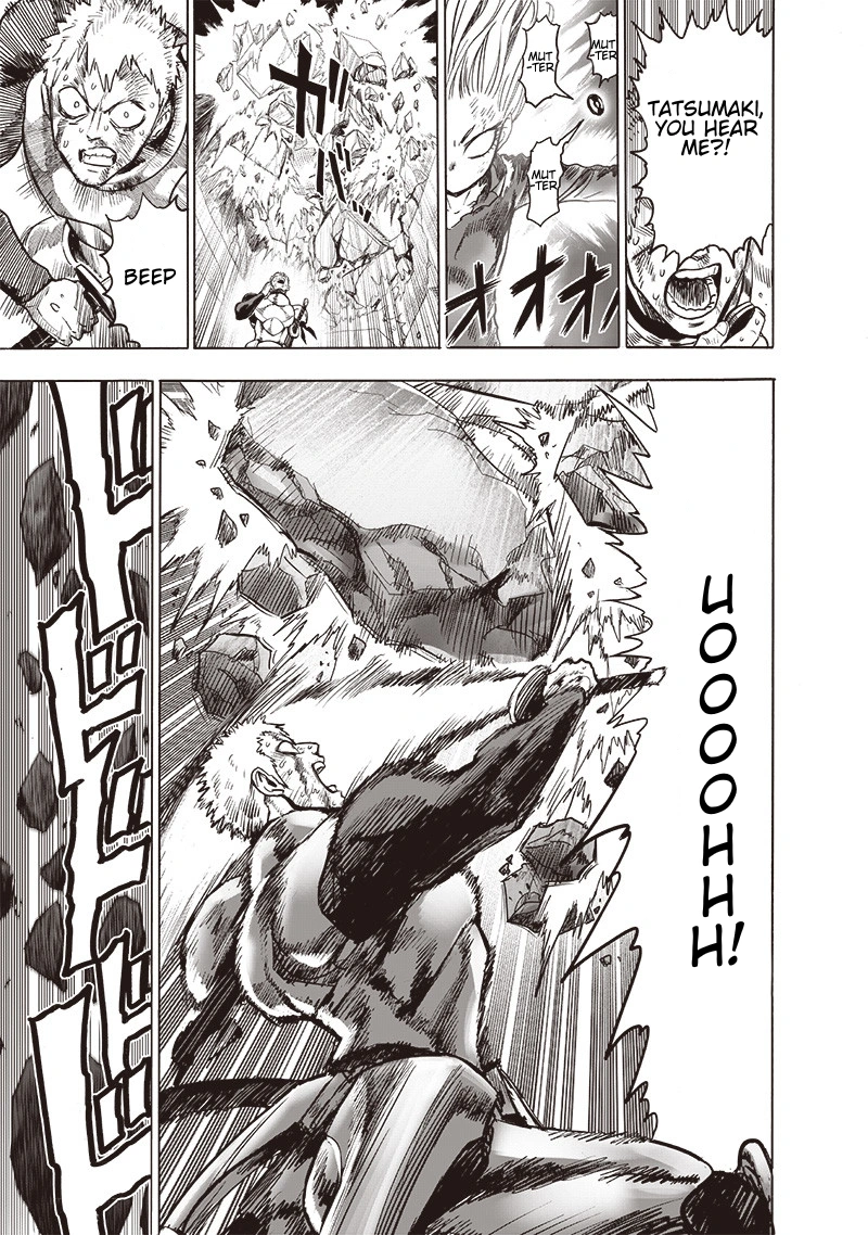 One Punch Man Manga Chapter 130 page 10 - Tatsumaki Full Power scene