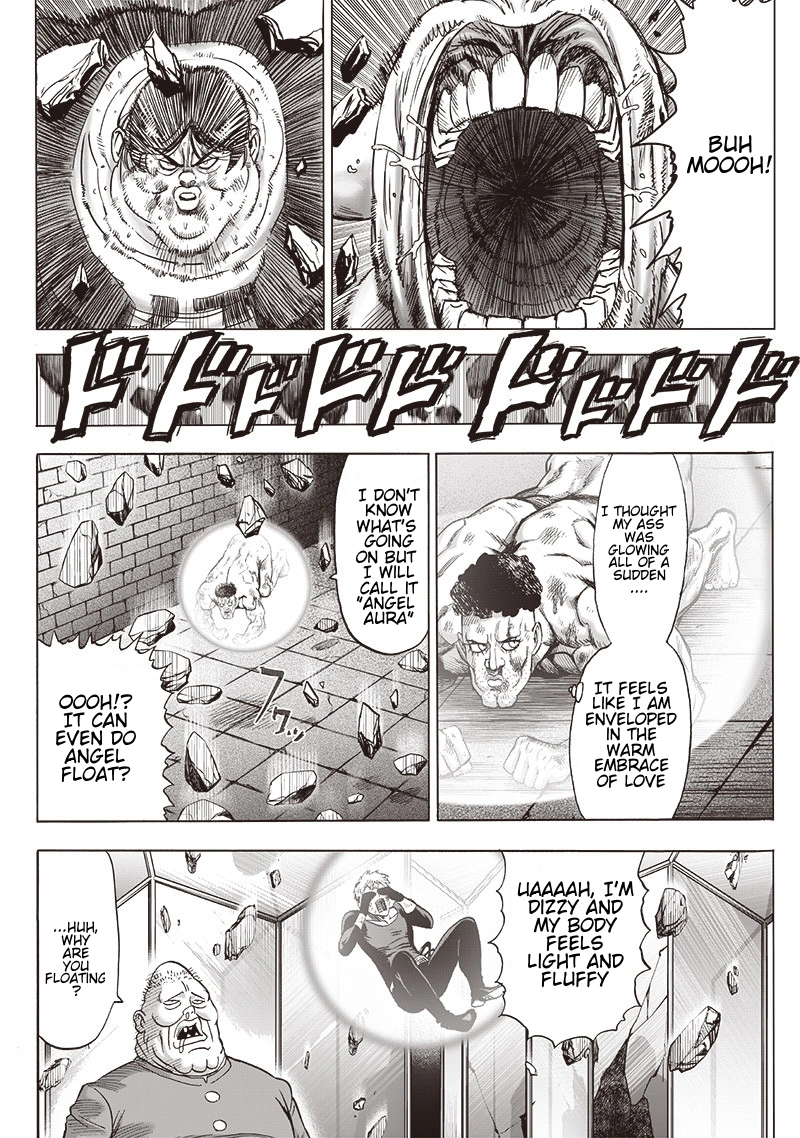 One Punch Man Manga Chapter 130 page 12 - Tatsumaki Full Power scene