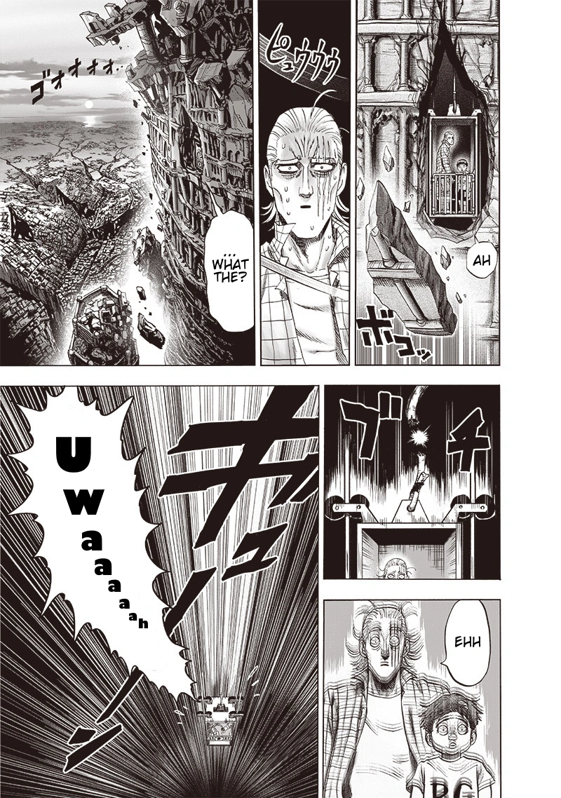 One Punch Man Manga Chapter 130 page 23 - Tatsumaki Full Power scene