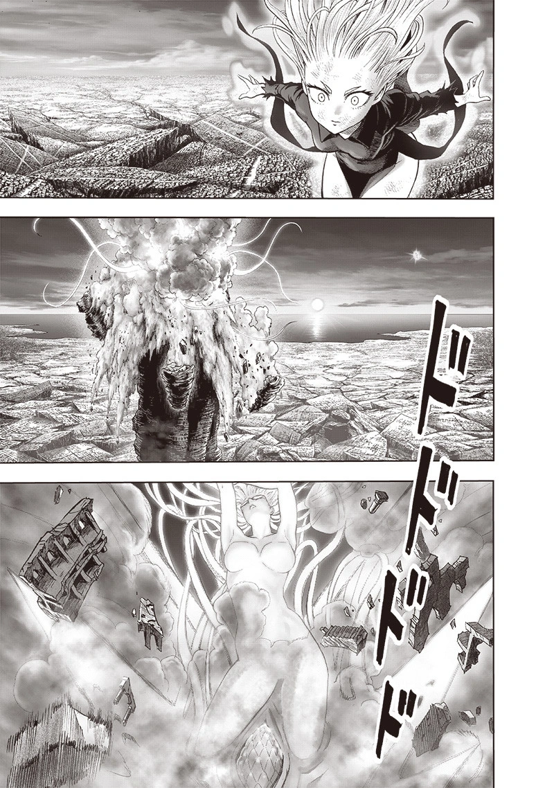 One Punch Man Manga Chapter 130 page 29 - Tatsumaki Full Power scene