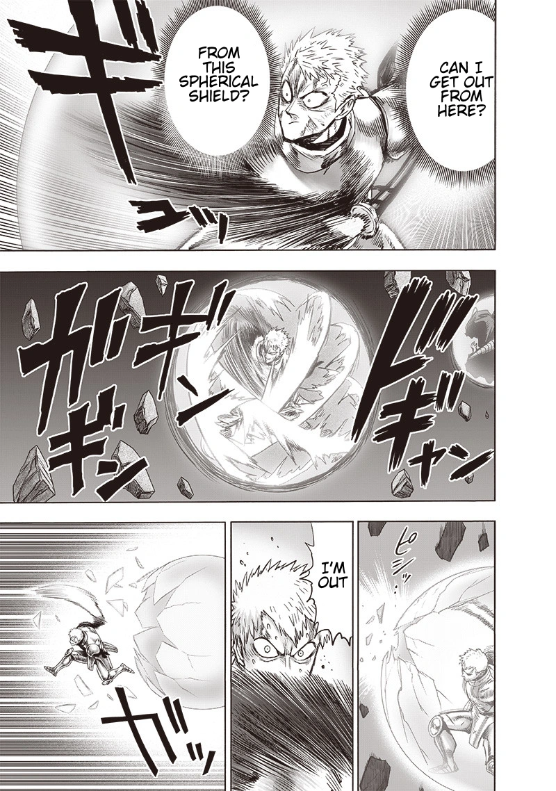 One Punch Man Manga Chapter 130 page 8 - Tatsumaki Full Power scene