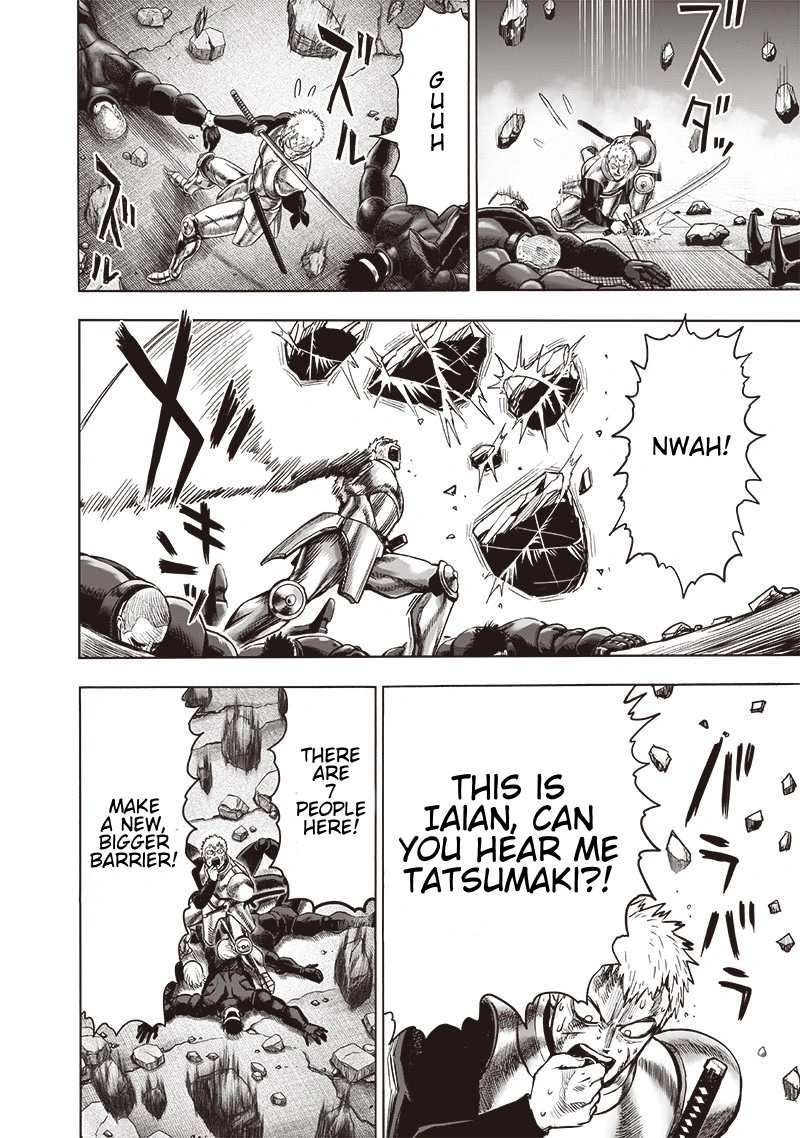 One Punch Man Manga Chapter 130 page 9 - Tatsumaki Full Power scene