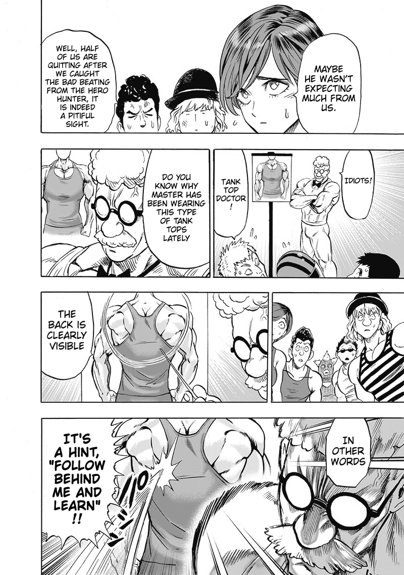 One Punch Man Manga Chapter 131 page 13 - Won't Lose! scene