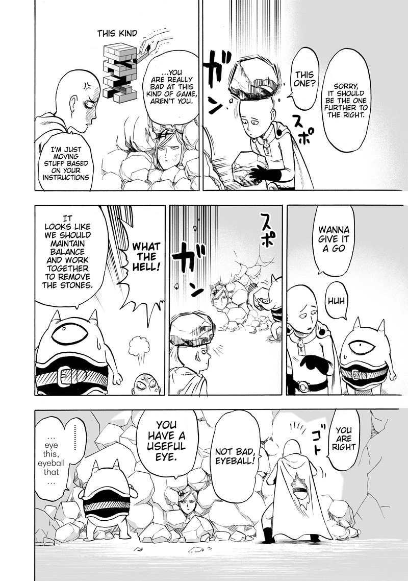 One Punch Man Manga Chapter 131 page 23 - Won't Lose! scene