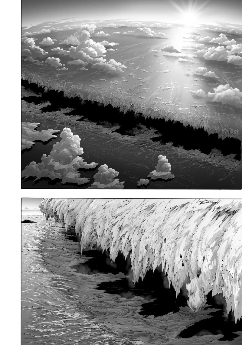 One Punch Man Manga Chapter 132 page 10 - Something Huge scene