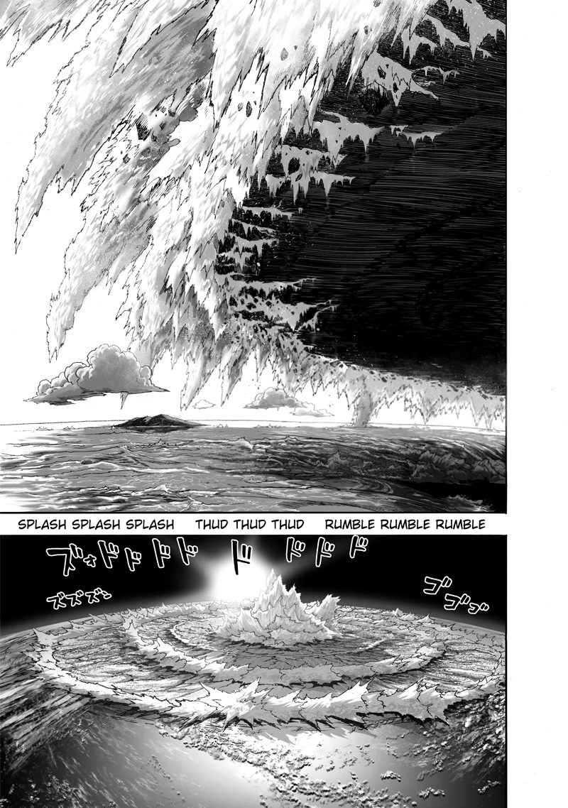 One Punch Man Manga Chapter 132 page 11 - Something Huge scene
