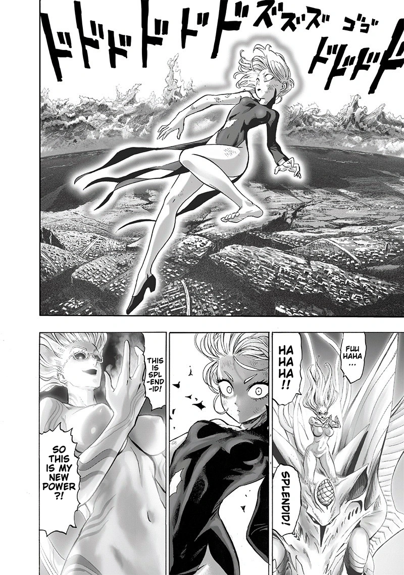 One Punch Man Manga Chapter 132 page 12 - Something Huge scene