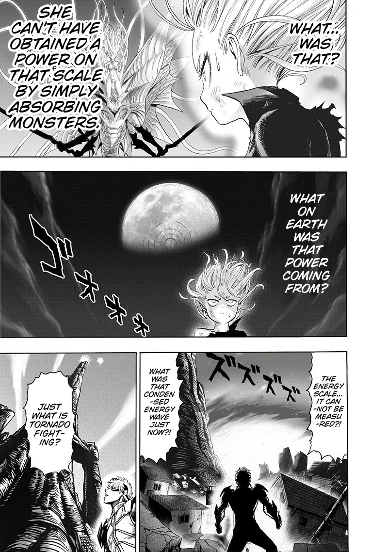 One Punch Man Manga Chapter 132 page 13 - Something Huge scene