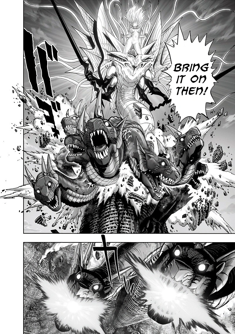 One Punch Man Manga Chapter 132 page 23 - Something Huge scene