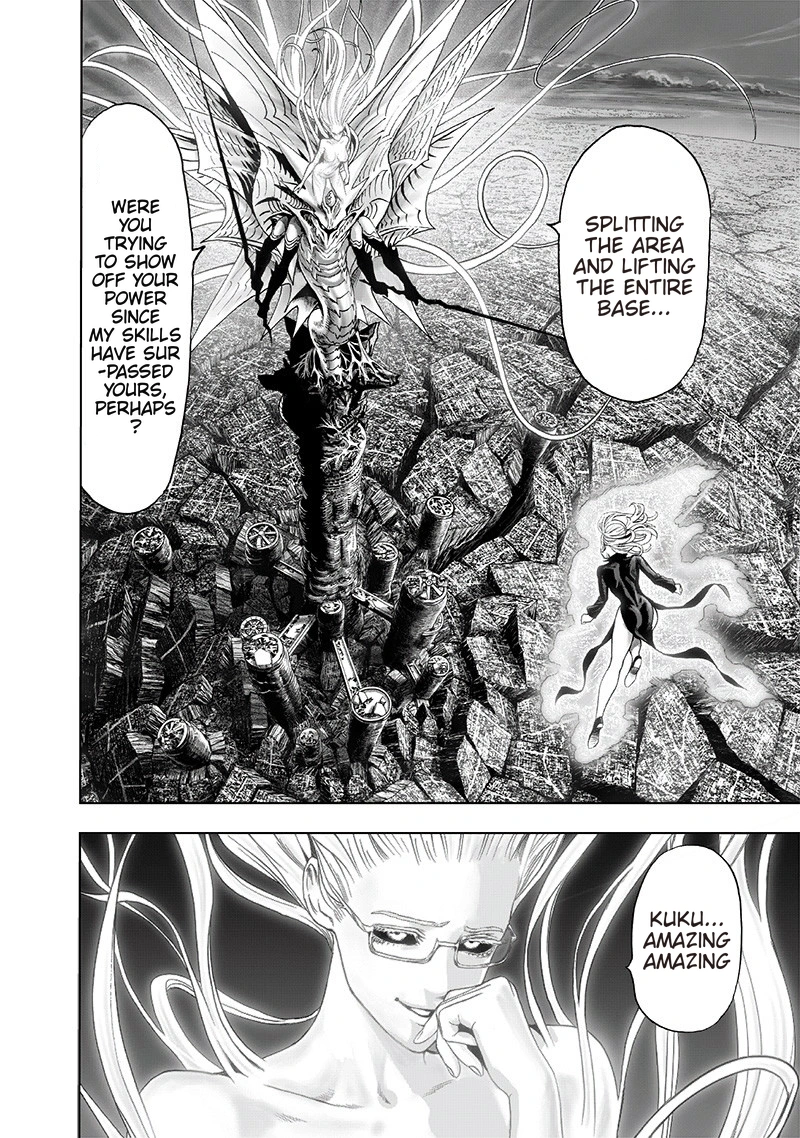 One Punch Man Manga Chapter 132 page 3 - Something Huge scene