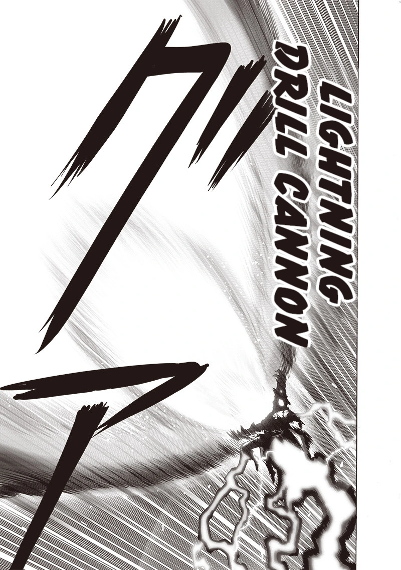 One Punch Man Manga Chapter 133 page 34 - Glorious Being scene