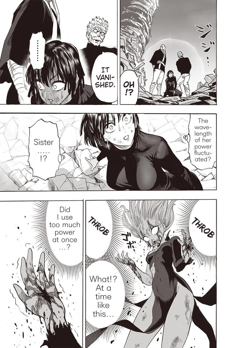 One Punch Man Manga Chapter 134 page 30 - Twist scene