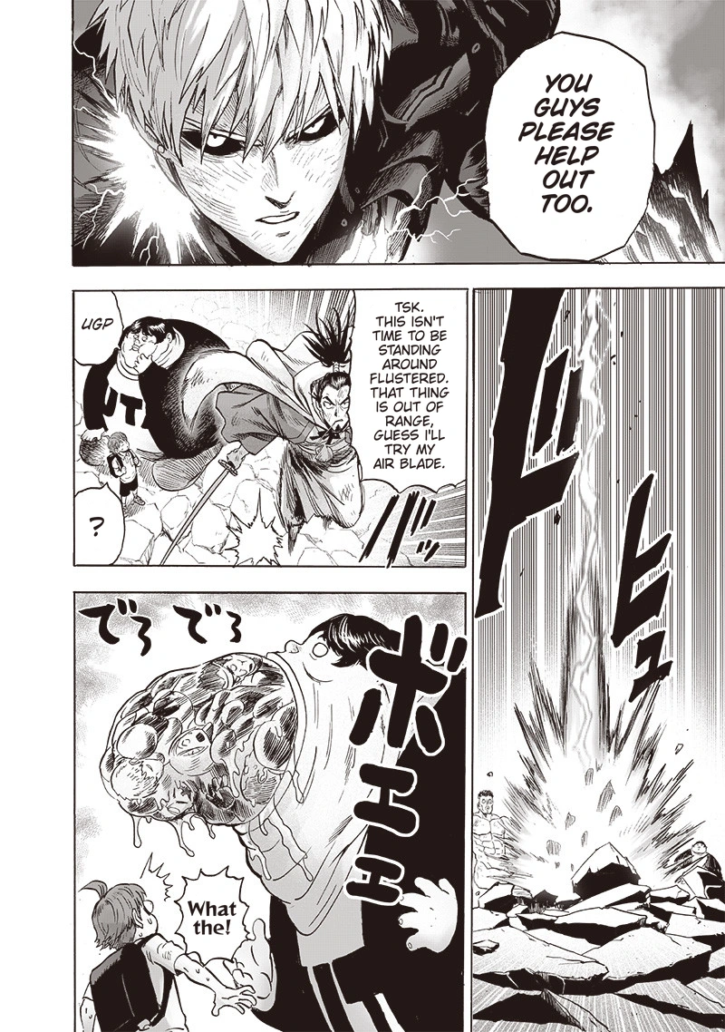 One Punch Man Manga Chapter 134 page 47 - Twist scene
