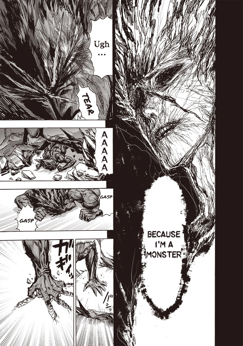 One Punch Man Manga Chapter 136 page 13 - Indomitable scene
