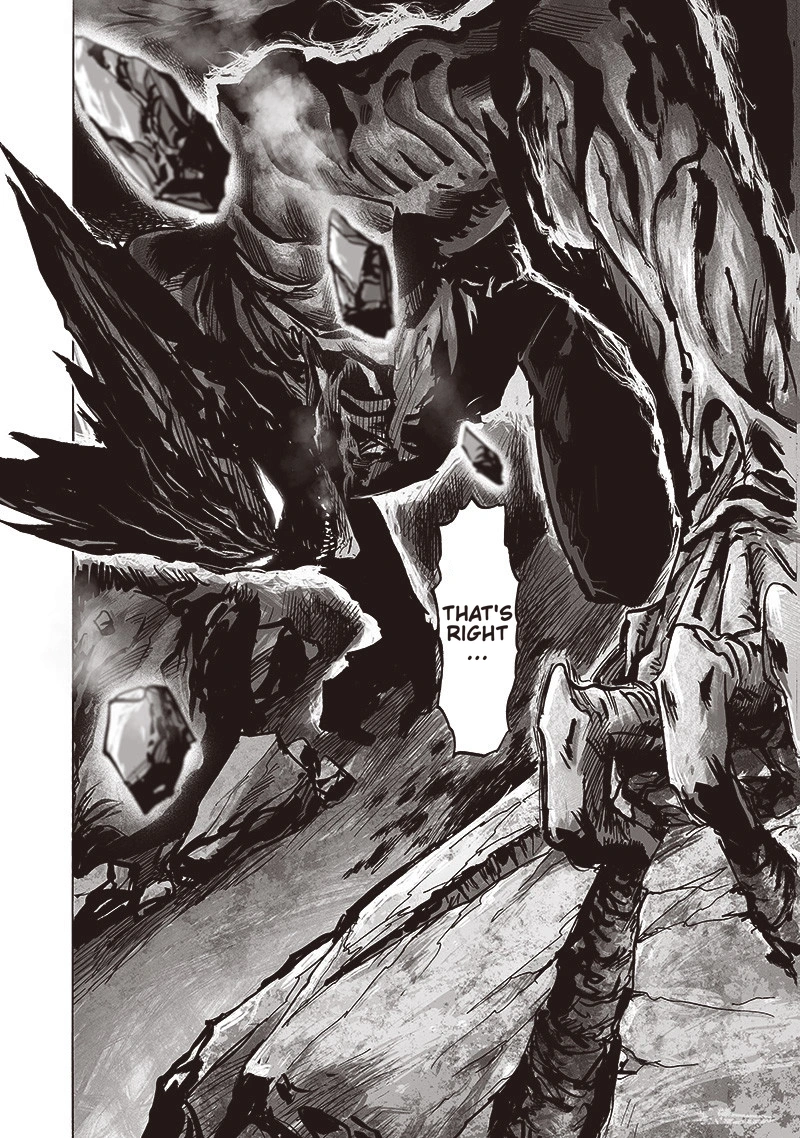 One Punch Man Manga Chapter 136 page 14 - Indomitable scene