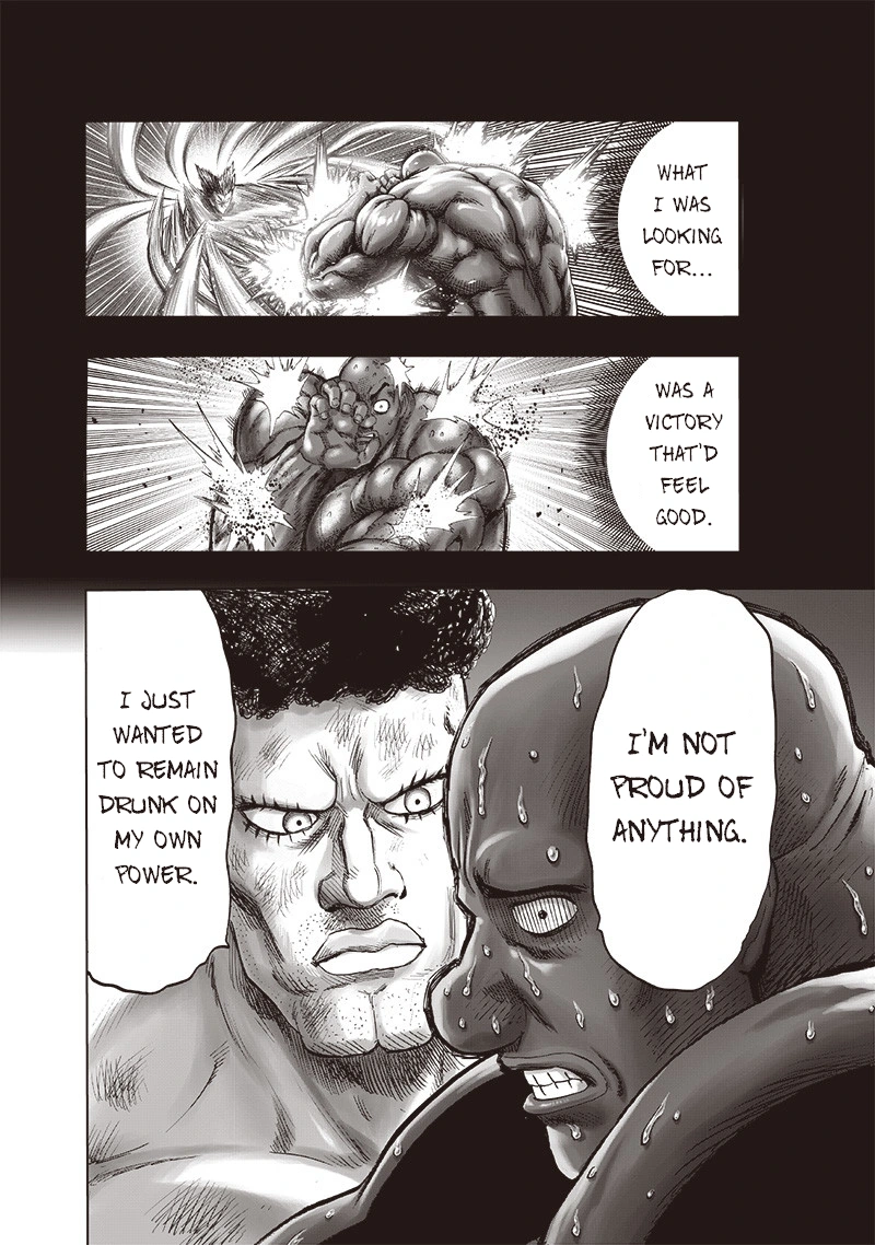 One Punch Man Manga Chapter 136 page 16 - Indomitable scene