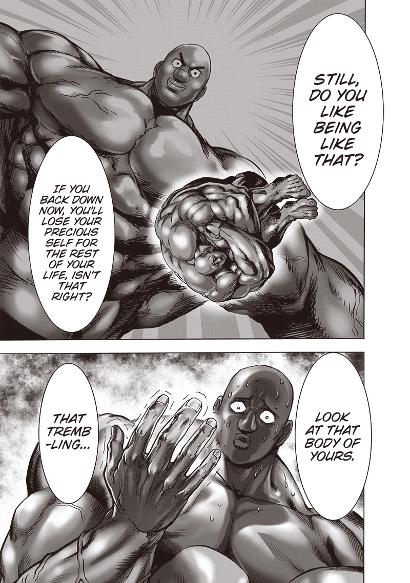 One Punch Man Manga Chapter 136 page 23 - Indomitable scene