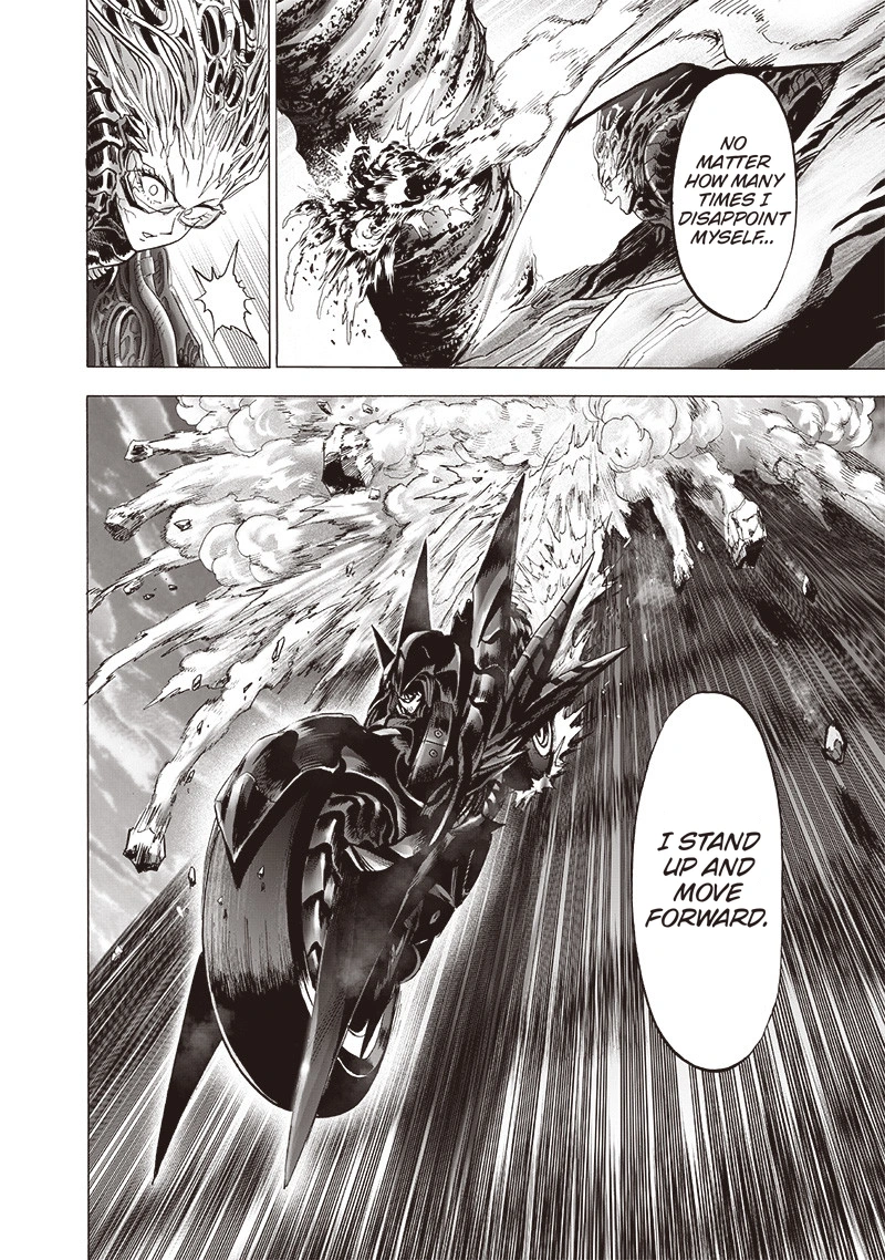 One Punch Man Manga Chapter 136 page 26 - Indomitable scene