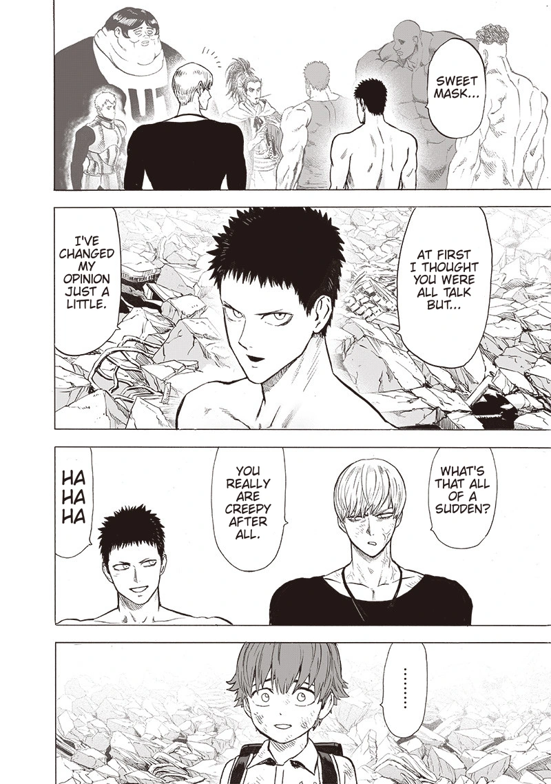 One Punch Man Manga Chapter 136 page 34 - Indomitable scene