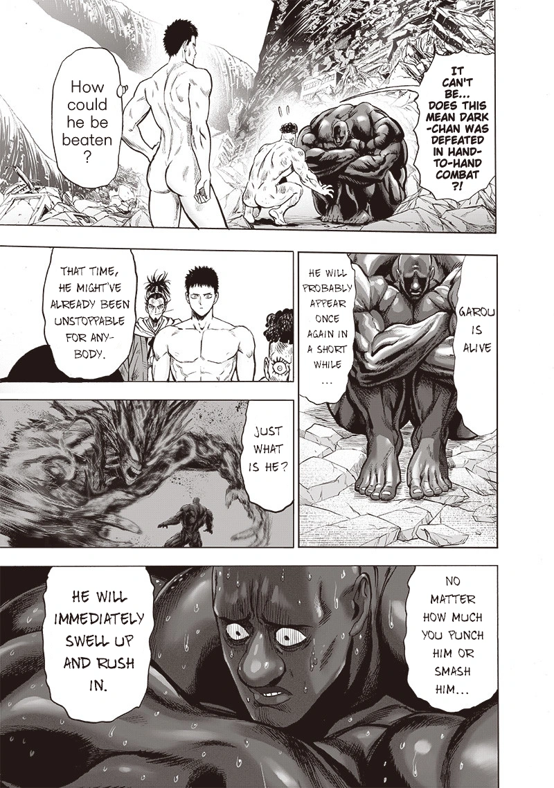 One Punch Man Manga Chapter 136 page 4 - Indomitable scene