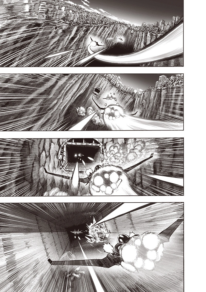 One Punch Man Manga Chapter 137 page 25 - Resonance scene