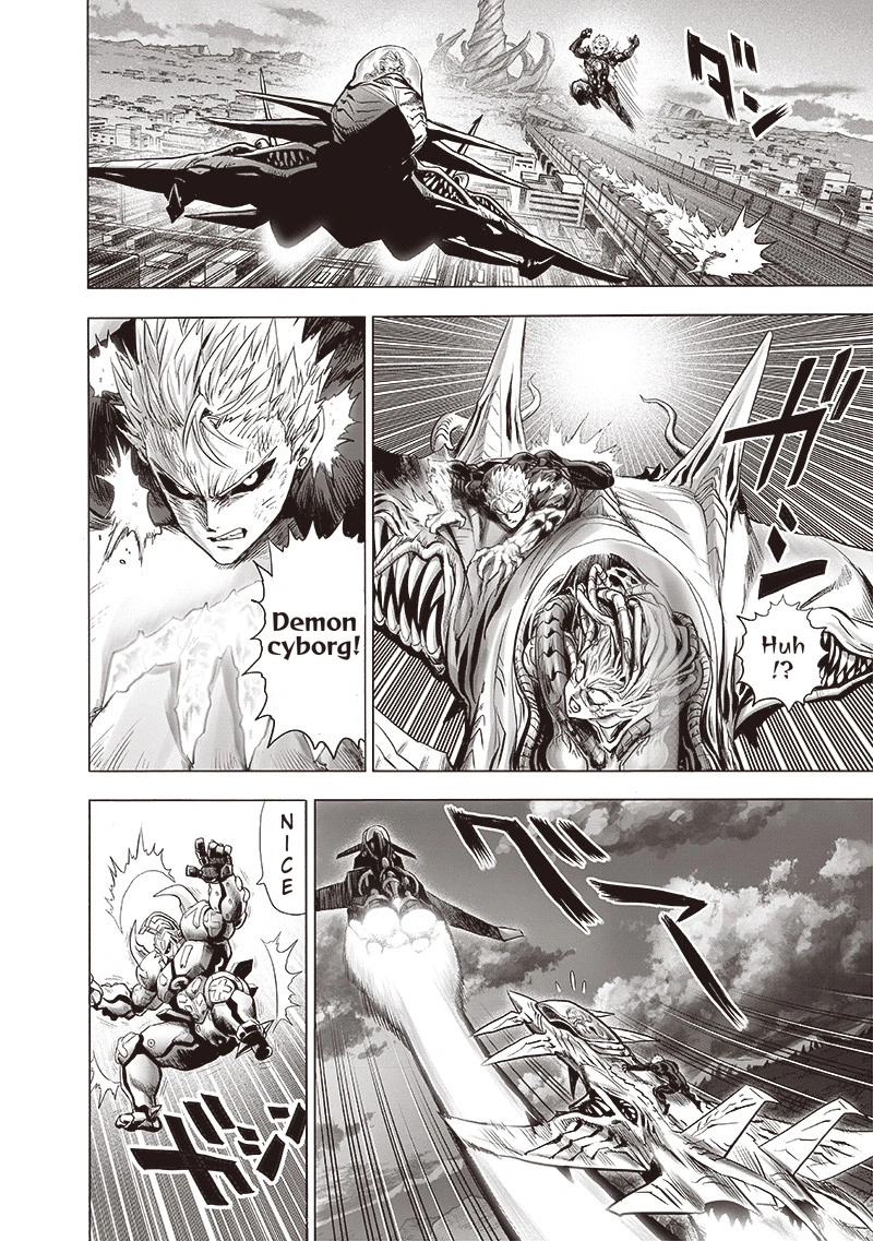 One Punch Man Manga Chapter 137 page 34 - Resonance scene