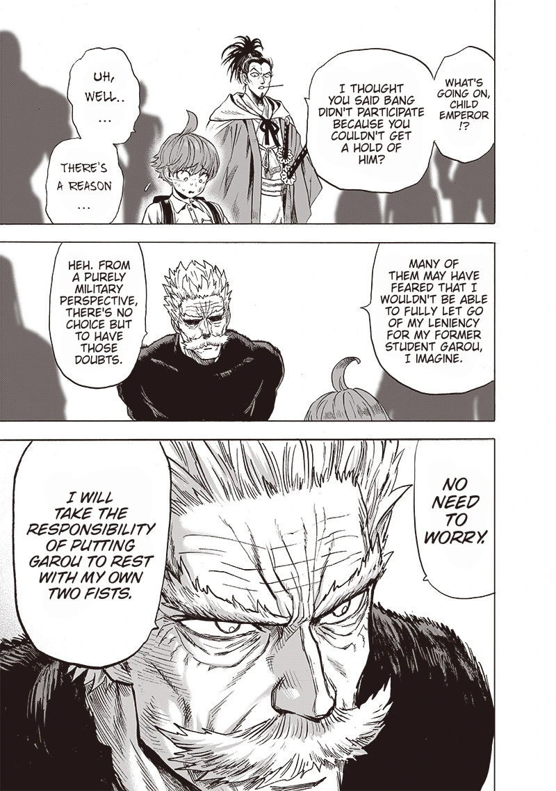 One Punch Man Manga Chapter 137 page 4 - Resonance scene