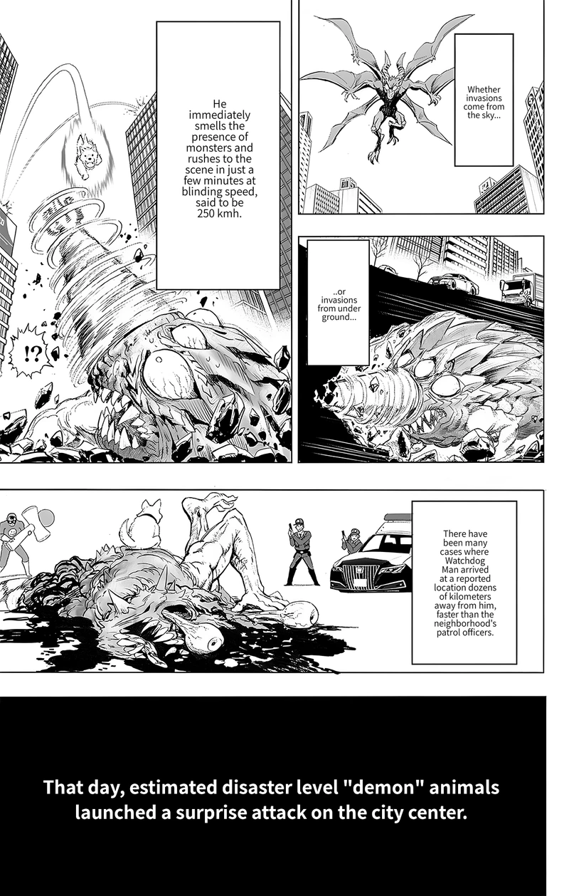 One Punch Man Manga Chapter 138.5 page 4 - Olfaction | Volume 28 Extras scene