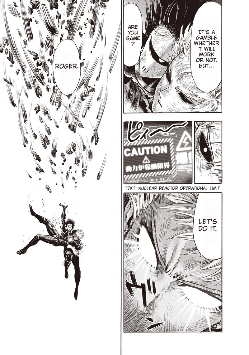 One Punch Man Manga Chapter 138 page 10 - Into the Abyss scene