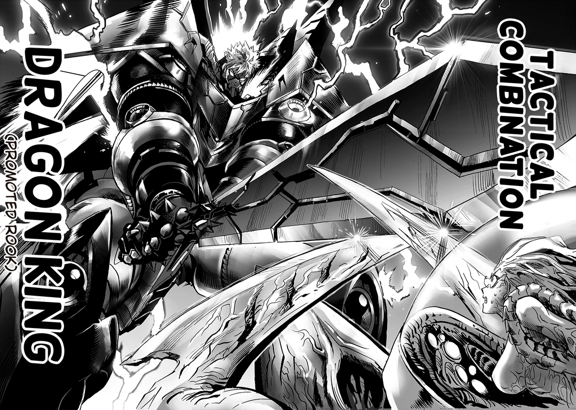 One Punch Man Manga Chapter 138 page 13 - Into the Abyss scene