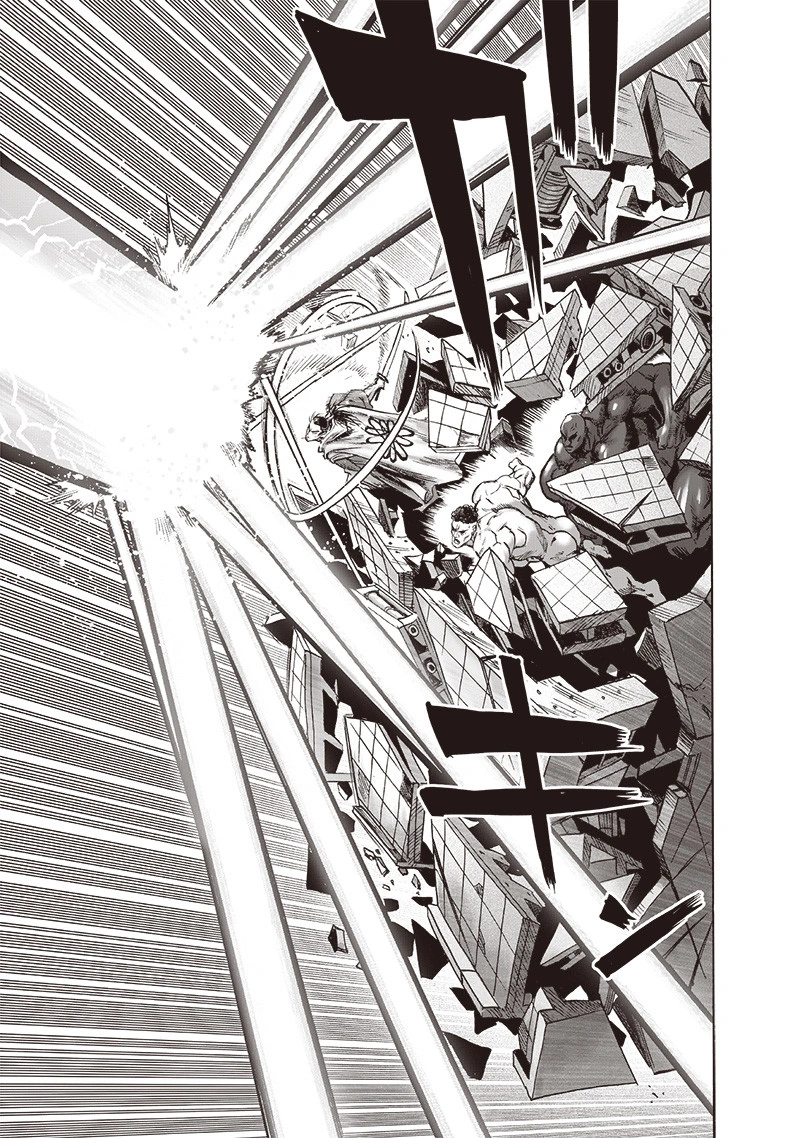 One Punch Man Manga Chapter 138 page 17 - Into the Abyss scene