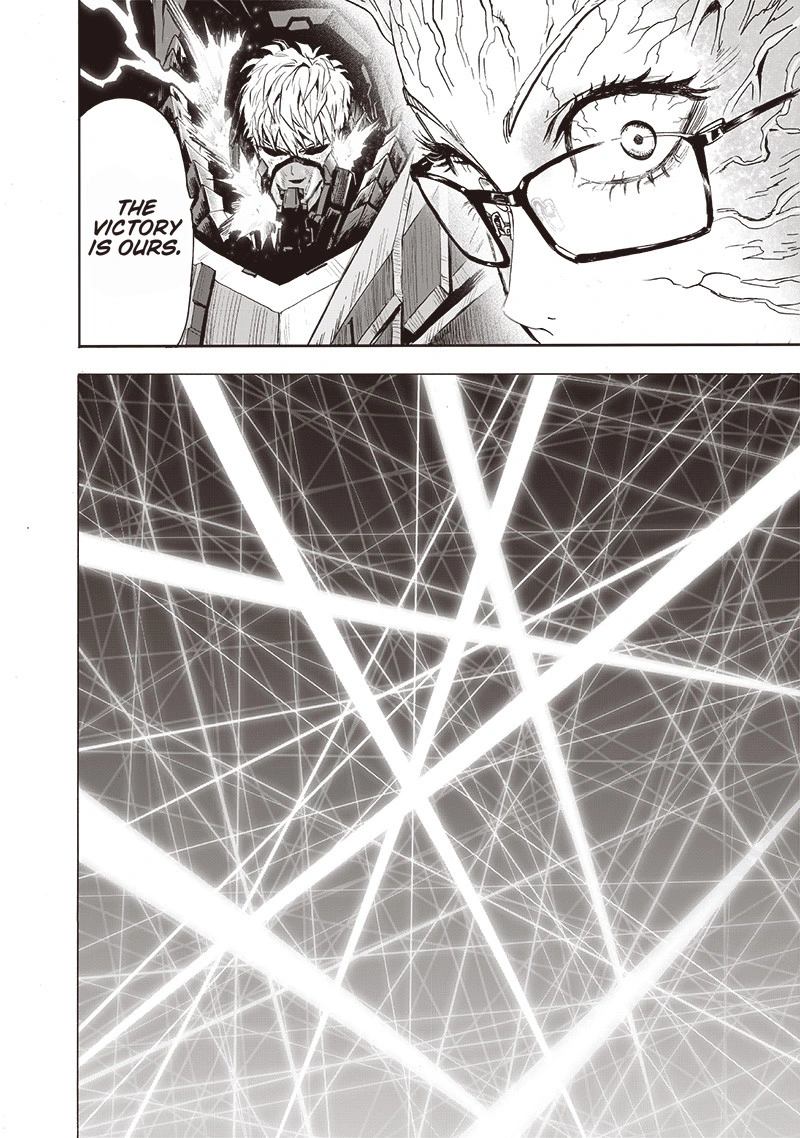 One Punch Man Manga Chapter 138 page 18 - Into the Abyss scene