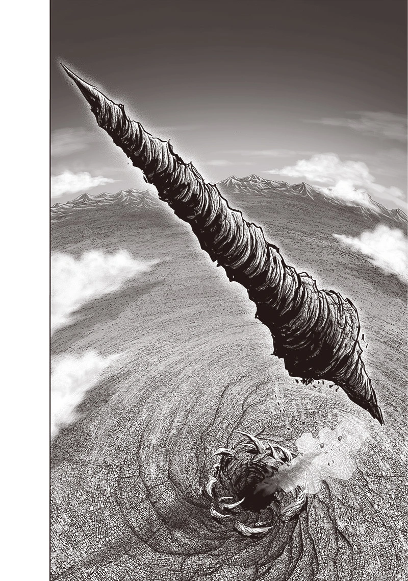 One Punch Man Manga Chapter 138 page 33 - Into the Abyss scene