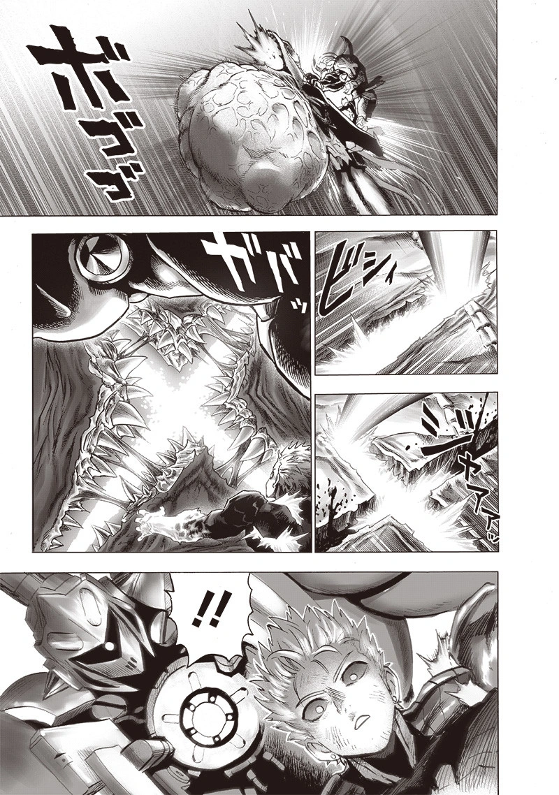 One Punch Man Manga Chapter 138 page 4 - Into the Abyss scene