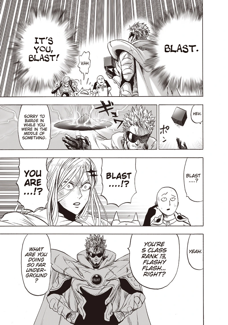 One Punch Man Manga Chapter 139 page 10 - Abyss scene