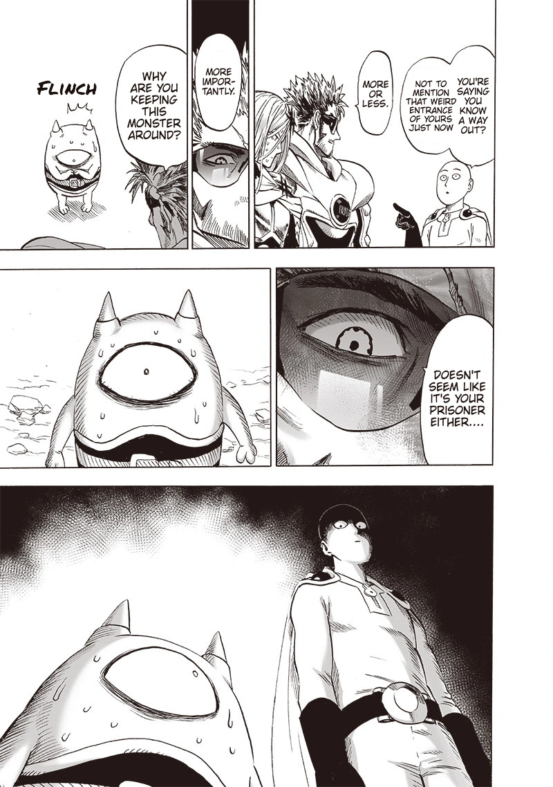One Punch Man Manga Chapter 139 page 14 - Abyss scene