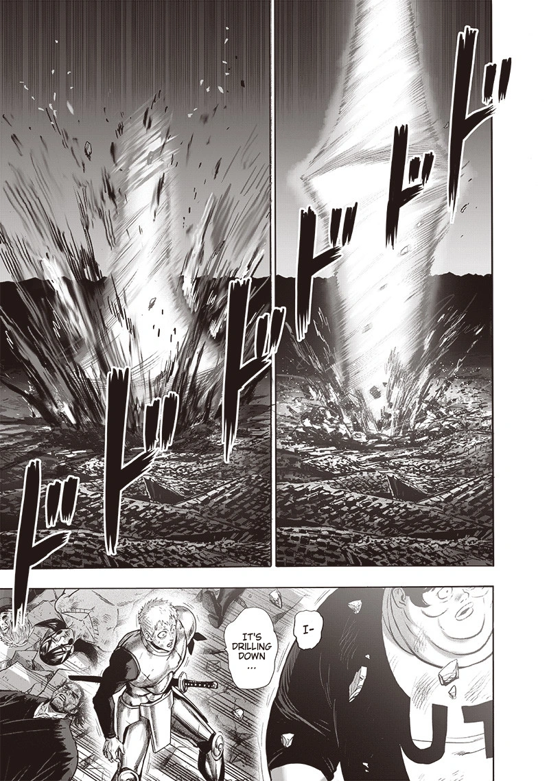 One Punch Man Manga Chapter 139 page 26 - Abyss scene
