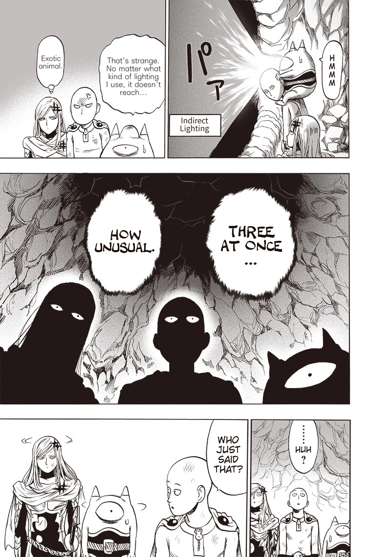 One Punch Man Manga Chapter 139 page 4 - Abyss scene