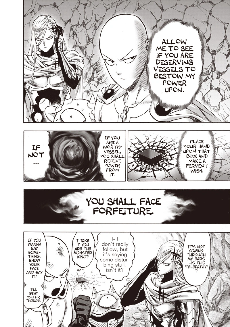 One Punch Man Manga Chapter 139 page 5 - Abyss scene