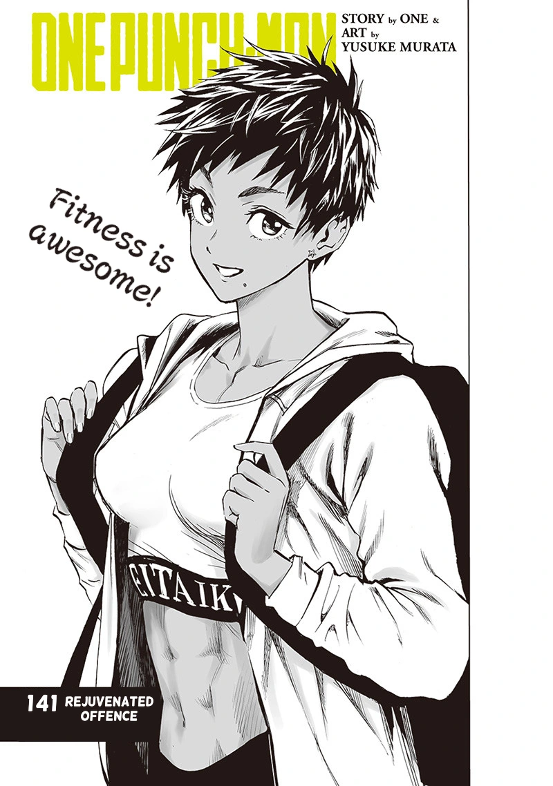 One Punch Man Manga Chapter 141 page 1 - Rejuvenated Offence scene