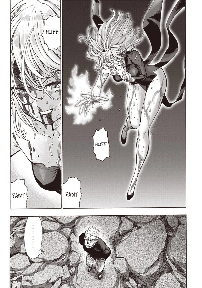 One Punch Man Manga Chapter 141 page 10 - Rejuvenated Offence scene
