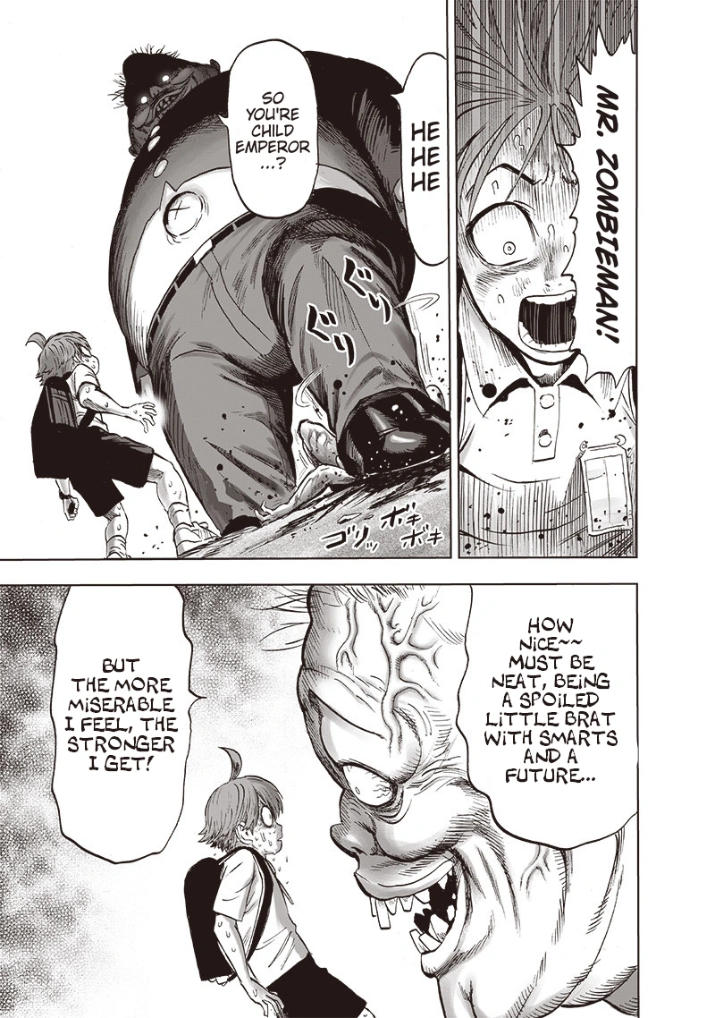 One Punch Man Manga Chapter 141 page 22 - Rejuvenated Offence scene