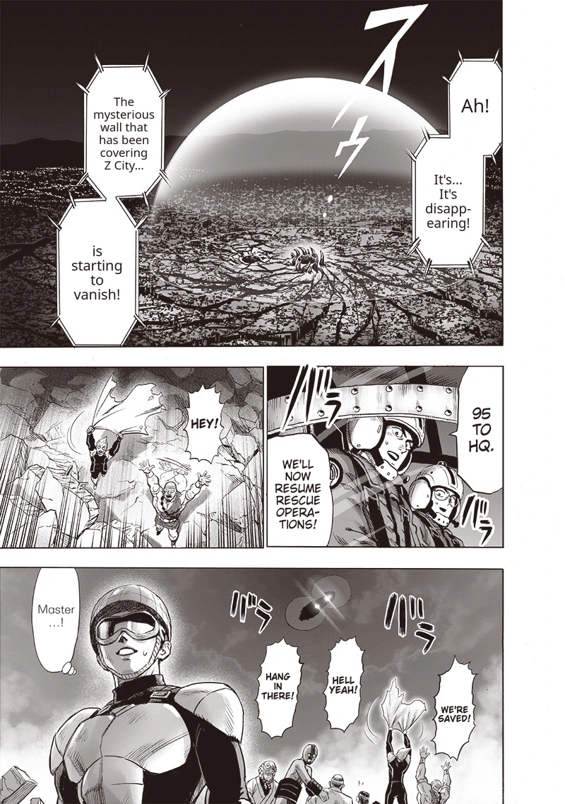 One Punch Man Manga Chapter 141 page 8 - Rejuvenated Offence scene
