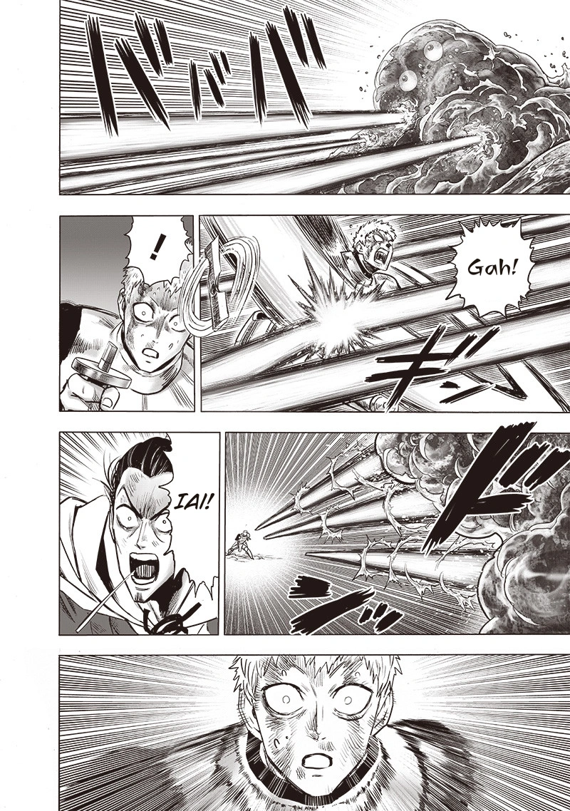 One Punch Man Manga Chapter 145 page 5 - Superalloy Darkshine scene