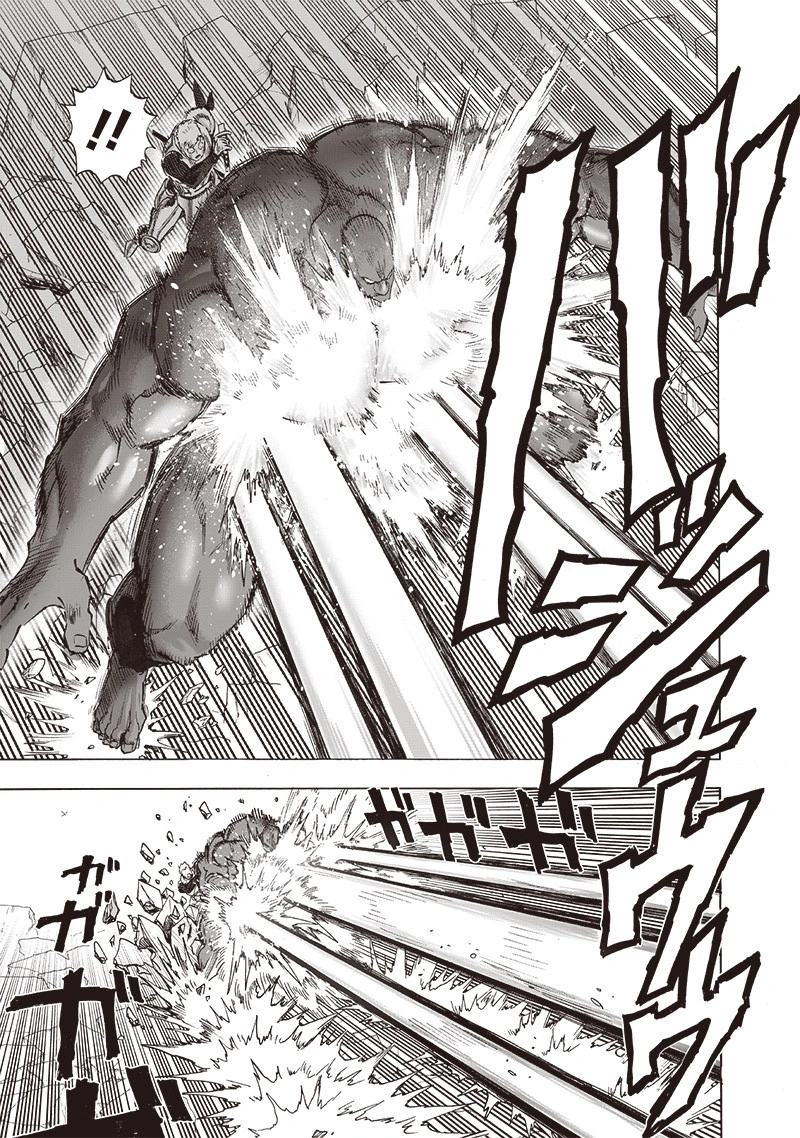 One Punch Man Manga Chapter 145 page 6 - Superalloy Darkshine scene