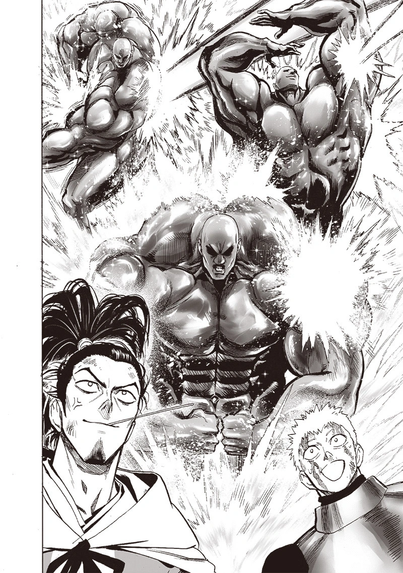 One Punch Man Manga Chapter 145 page 9 - Superalloy Darkshine scene