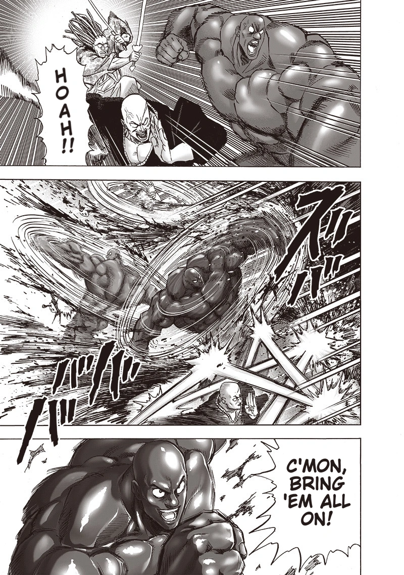 One Punch Man Manga Chapter 147 page 10 - Toxic Substance scene